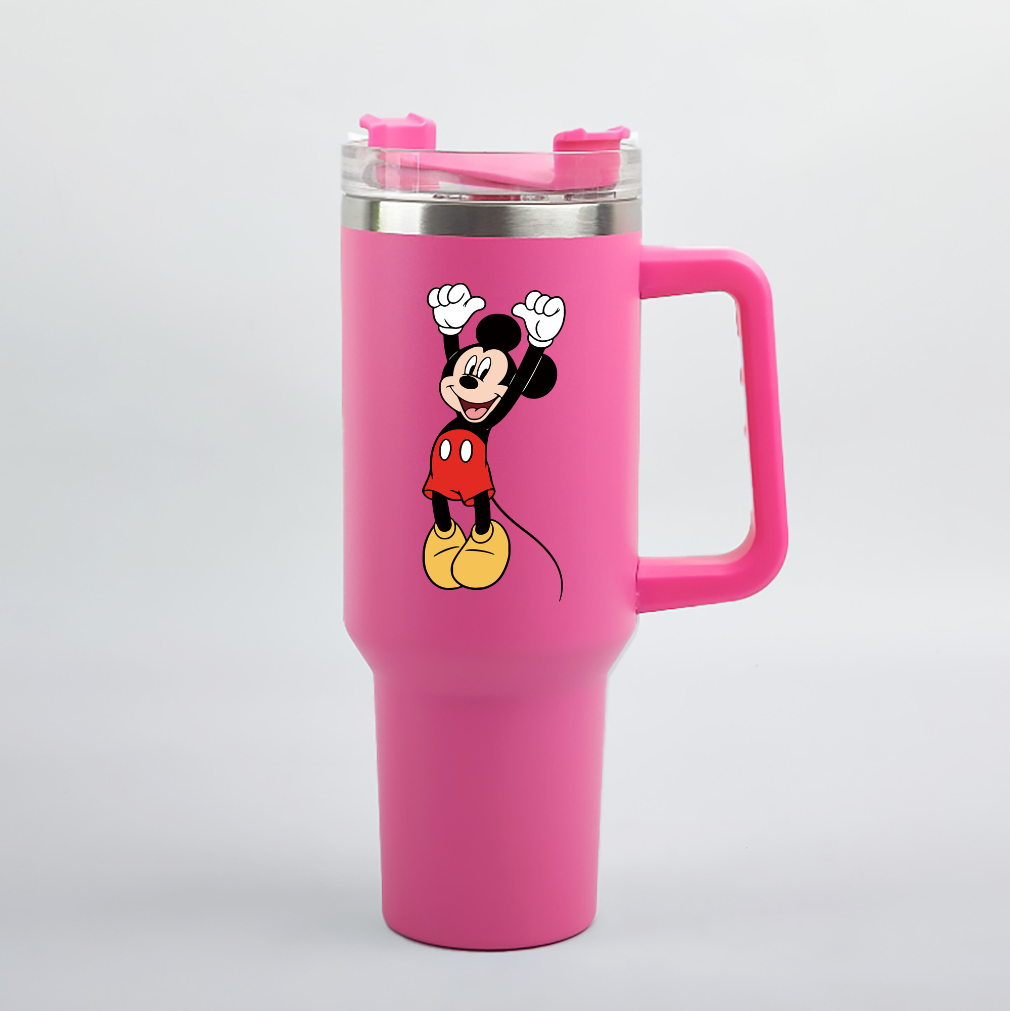 （画像用） ミッキーマウス Mickey Mouse 1200mL車用タンブラー（カラープリント）
